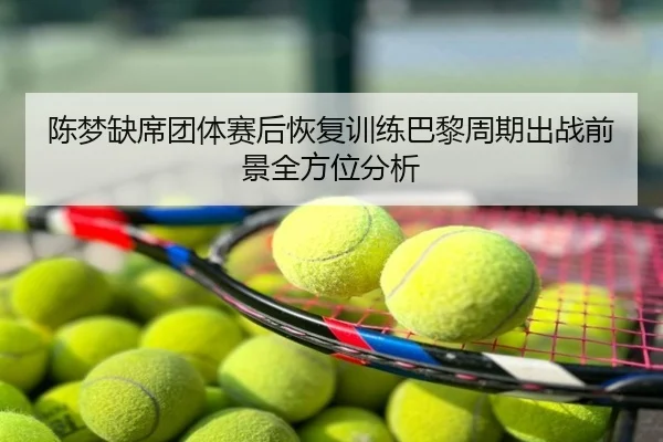 陈梦缺席团体赛后恢复训练巴黎周期出战前景全方位分析